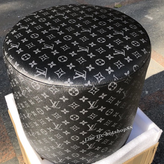 LV老花路易威登經典MONOGRAM圓凳 gdx1288